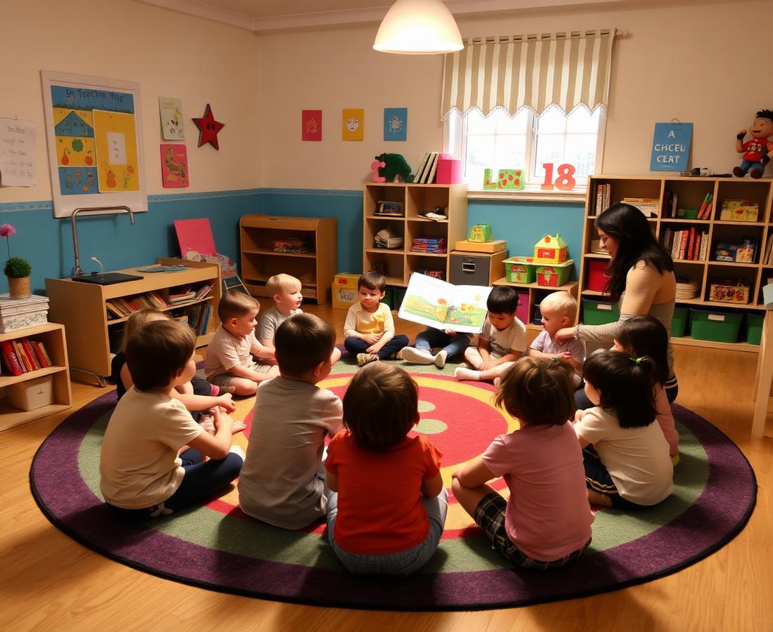 Children at play at Amazing Grace Nursery